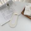 Nuevos calcetines invisibles de algodón para mujer de corte bajo, antideslizantes, antialérgicos, con suela de silicona antideslizante, para primavera y verano