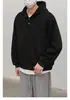 Sudadera con capucha casual estilo coreano para hombre, ropa de moda para adolescentes, chaqueta con capucha de otoño e invierno