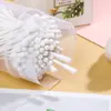 Hisopos de Algodón Desechables de Doble Punta Palitos de Bambú y Algodón Limpieza de Maquillaje Recogedores de Oído Removedor de Maquillaje Espiral Caja de Barril Redondo Venta al por Mayor Especial para Eliminación de Maquillaje