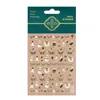 Redanco5D Embutido Ins Popular Adesivos de Nail Art Hot Stamping Prata Boneco de Neve de Natal Adesivos de Unha Estéreo Dr1332