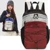 Mochila de Senderismo Estilo Coreano Ins de Alta Apariencia, Nueva Mochila Escolar Ligera para Estudiantes con Bloques de Color, Mochila para Portátil para Viajes Diarios