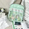 Tienda Wudong Original Versátil Diaria Gran Capacidad para Viajar al Trabajo Bolso Cruzado de un Solo Hombro para Uniforme JK para Mujeres [Kosaka Kawatou]