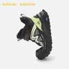 Zapatos Infantiles Balabala Kidsren, Botas Deportivas Infantiles para Niños y Niñas, Caña Baja, Forro de Felpa, Transpirables, Botas de Invierno 2025, Botas de Algodón Antideslizantes