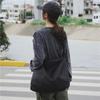 Ins Bolso de Mujer Moda Cool Estilo Lazy Gran Capacidad Bolso de Hombro ulzzang Bolso de Lona Bolso Bandolera