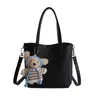 Bolso Cubo Trendy Coreano para Mujer Primavera 2026 Nuevo Bolso Tote de Nicho con un Toque de Lujo para el Trabajo y Uso Cruzado