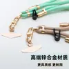 Cordón para Teléfono de Cuello Portátil Cruzado de 8 mm Hebilla Metálica de Alto Grado Ajustable Espaciador Correa para Cámara Anti-Pérdida para Exteriores