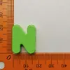 26 Letras Inglesas Flor de Sapato Buraco de Sapato Acessórios de Sapato Letra Acessórios Diy Flor de Sapato Dia do Trabalho Acessórios de Sapato Fivela Acessórios