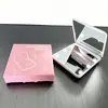Espelho de Maquiagem LED Portátil de Venda Direta com Alto Acabamento e Espelho de Maquiagem Iluminado, Espelho Dobrável Portátil com Dois Lados para Ampliar