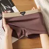 Pantalones Cortos de Seda Helada para Mujer Pantalones de Seda Helada para el Hogar de Mujer Pantalones de Seguridad de Cintura Media para Niñas Bragas Cómodas y Transpirables para Mujer