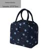 Bolsa de Almoço para trabalho bolsa isolada com folha de alumínio bolsa de almoço portátil bolsa de almoço simples espessa bolsa de lancheira fashion para sair