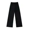 Pantalones Térmicos de Fitness Nuevos para Otoño e Invierno, Casuales, de Cintura Alta, Pierna Ancha, Adelgazantes, Versátiles, Rectos para Mujer, Pantalones Deportivos