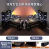 Mesa de esquina, escritorio para computadora del hogar, mesa de escritorio para juegos de escritorio, escritorio con estantería, mesa de esquina integrada para dormitorio, escritorio de oficina para personal