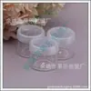 Caja Redonda Transparente 20g Botella Rosa de Crema Facial Botella de Mascarilla Botella de Boca Ancha 20ML Caja para Polvo Botella de Muestra de Maquillaje Botella para Ungüento