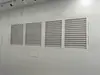 Caixa de Medidor de Ar Condicionado com Porta Dupla de Alumínio com Venezianas Porta de Inspeção de Hidrante Dupla com Porta de Alumínio com Venezianas Tampa de Aquecimento