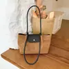 Bolsa de ombro minimalista 2026 transfronteiriça, bolsa tote retrô de grande capacidade, bolsa de mão e bolsa de ombro da moda para o dia a dia