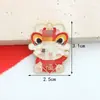 Accesorios Populares de Joyería DIY para Año Nuevo: Cabeza de Dragón Paz y Bendición Joyería Hecha a Mano DIY, Accesorios de Joyería DIY Esmaltados Estilo Chino