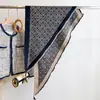 Cachecol Labirinto Outono e Inverno Dupla Face Clássico Moda Imitação de Caxemira Xale Popular Cachecol Versátil Leve Luxo Cachecol Triângulo