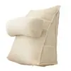 Cojín triangular de soporte lumbar para cabecero de cama, cojín suave para cama tatami, almohada de respaldo para ventanal, sofá, oficina y cojín de soporte de cintura para estar sentado mucho tiempo