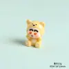 Figuras Pequeñas de Resina de Crayon Shin-Chan Accesorios DIY Muñeca Caja Sorpresa Decoración de Escritorio y Coche Colgante para Llavero