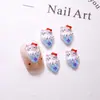 Acessórios de Arte para Unhas Cartoon Sanrio Cone de Sorvete Tridimensional Fofo Acessórios de Unha Usáveis Kuromi Kt Cat Atacado
