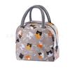 Nova Bolsa Térmica para Marmita Oxford Catiônica Dupla Portátil Espessa com Folha de Alumínio Bolsa de Almoço Bolsa para Almoço Bolsa de Conservação de Calor com Bolsa de Arroz para Almoço