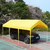 Toldo Sencillo Protección Solar Exterior Cobertizo para Estacionar Cobertizo Móvil para Coche Parasol Móvil Metabo