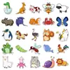 200 pegatinas de graffiti de animales de figura de palo de dibujos animados, lindas pegatinas de goo transfronterizas, pegatinas para patineta, taza, equipaje DIY