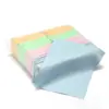 Paño Limpiador de Gafas Opp Empaquetado Individualmente, Gama Completa de Toallitas de Microfibra Cepillada Multicolor, 2000 Piezas con Envío Gratis