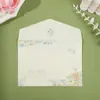 Sobre de papel rígido antiguo importado de 120 g postal de invitación de papel especial retro carta de amor romántica tarjeta de cumpleaños estilo ins