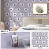 Papel de parede autoadesivo por atacado quarto casa fresco estilo pastoral dormitório renovação papel de parede fundo adesivos decorativos de parede