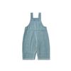 Macacão de Moda Infantil Wulibu 2026 Calça Larga Ajustável Casual Versátil Jeans Estilo Coreano para Bebê