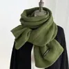 Cachecol para Mulheres no Inverno, Versátil e Quente, Protetor de Pescoço para Casais e Estudantes, Lã Tricotada de Caxemira Sintética, Cachecol para Meninas, de Alta Qualidade para Homens