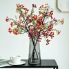 Frutas Artificiales Runjin Bayas Rojas de Acebo Eucalipto Frutas Propicias Frutas de la Riqueza Paisajismo de Hoteles Decoración del Hogar Adornos Venta al por Mayor