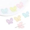 Acrílico esmerilado mariposa diy hecho a mano pulsera collar colgante de joyería funda para teléfono móvil cadena para teléfono móvil material accesorios lote