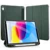 Adequado para Apple iPad10 décima geração tablet PC capa protetora Pro11 polegadas tripla dobrável tudo incluso anti-queda capa macia