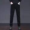 Jeans Negros para Hombre Rectos Sueltos 2025 Nuevos Pantalones Largos de Gama Alta Casuales para Hombre Lavado Otoñal Versátiles