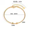 Pulseira de Aço Inoxidável Banho a Vácuo Ouro 18K Joias Artesanais DIY Contas de Transferência Esmaltadas Pulseira de Contas