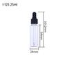 Al por mayor en stock 10 20 30 50 ml frasco gotero de aromaterapia con gotero para suero aceite esencial PET transparente de plástico dispensador