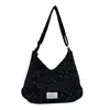 Bolso de Moda Fresco y Dulce de un Solo Hombro, Gran Capacidad, Bolso Cruzado Casual Estilo Japonés y Coreano con Lazo, Bolso para Estudiante y Viajero
