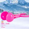 Pinza para nieve niños niños clip de plástico engrosado herramienta para nieve invierno exterior juego en la nieve juguete de nieve clip para bola de nieve
