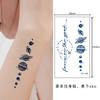 Adesivos de Tatuagem Semipermanente de Planta Herbal que Imita Tatuagens, Adesivos de Tatuagem Fresca à Base de Suco, Popular Online, Pode Ser Personalizado com Seu Próprio Design