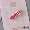 Materiales para Accesorios de Cabello DIY Accesorios para Pasadores Borde de Oreja Cinta de Malla a Cuadros 3.5-6cm Pinza Todo Incluido Accesorios para Pinza de Borde Infantil
