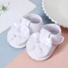 Zapatos de Bebé de Estilo Nuevo para Primavera y Otoño, de 0 a 12 Meses, Transfronterizos, con Punta Cerrada y Apertura en Forma de T, Zapatos Cálidos de Algodón para Niños en Primavera y Otoño