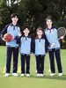 Provincia de Liaoning Ciudad de Jinzhou Estudiantes de Primaria y Secundaria Estilo Primavera y Otoño Uniforme Escolar Uniforme Designado Suelto Deportivo Conjunto de Tres Piezas