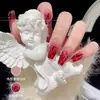 Año Nuevo Brillo Diamante Lentejuelas Rojas Polvo Joyería 2024 Celebridad de Internet Nupcial Accesorios para Uñas Especial Tienda de Uñas