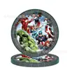 Nuevo Tema de Iron Man Avengers Suministros para Decoración de Fiesta de Cumpleaños Juego de Platos de Papel Servilletas Mantel