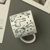 Taza de cerámica de oso de alpaca logo de网红 (net red) regalo de empresa estilo creativo patrón taza de agua se puede configurar