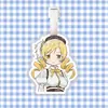 Etiqueta de Bagagem Puella Magi Madoka Magica Etiqueta Anti-Perda Etiqueta de Cartão de Embarque Mala de Viagem Pingente de Mochila Mercadoria