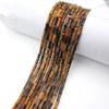 Pulseira DIY de Bambu com Contas de Oliva e Pedras Naturais Jade do Sul Contas Espalhadas de Bambu Grampo de Cabelo Antigo Material DIY