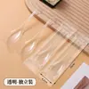 Cuchara Desechable Empaquetada Individualmente Plástico Rígido Espesado Comercial Transparente Empaque para Llevar Cuchara para Arroz Cuchara Cubierto Cuchara para Sopa